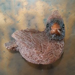 #58 Fridge Magnet Cardinal Tanager Bird